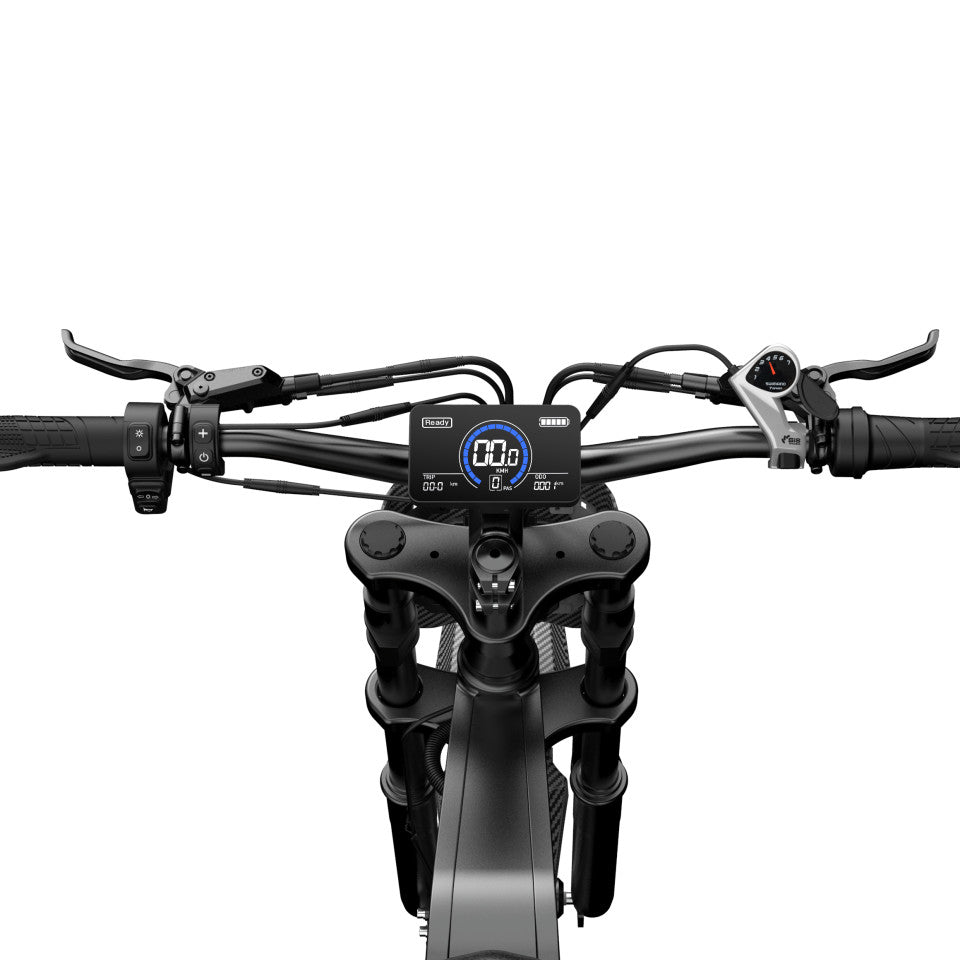 QMWheel V20 Cross – Elektrische Skinnybike Fatbike Look | Sportieve E-bike