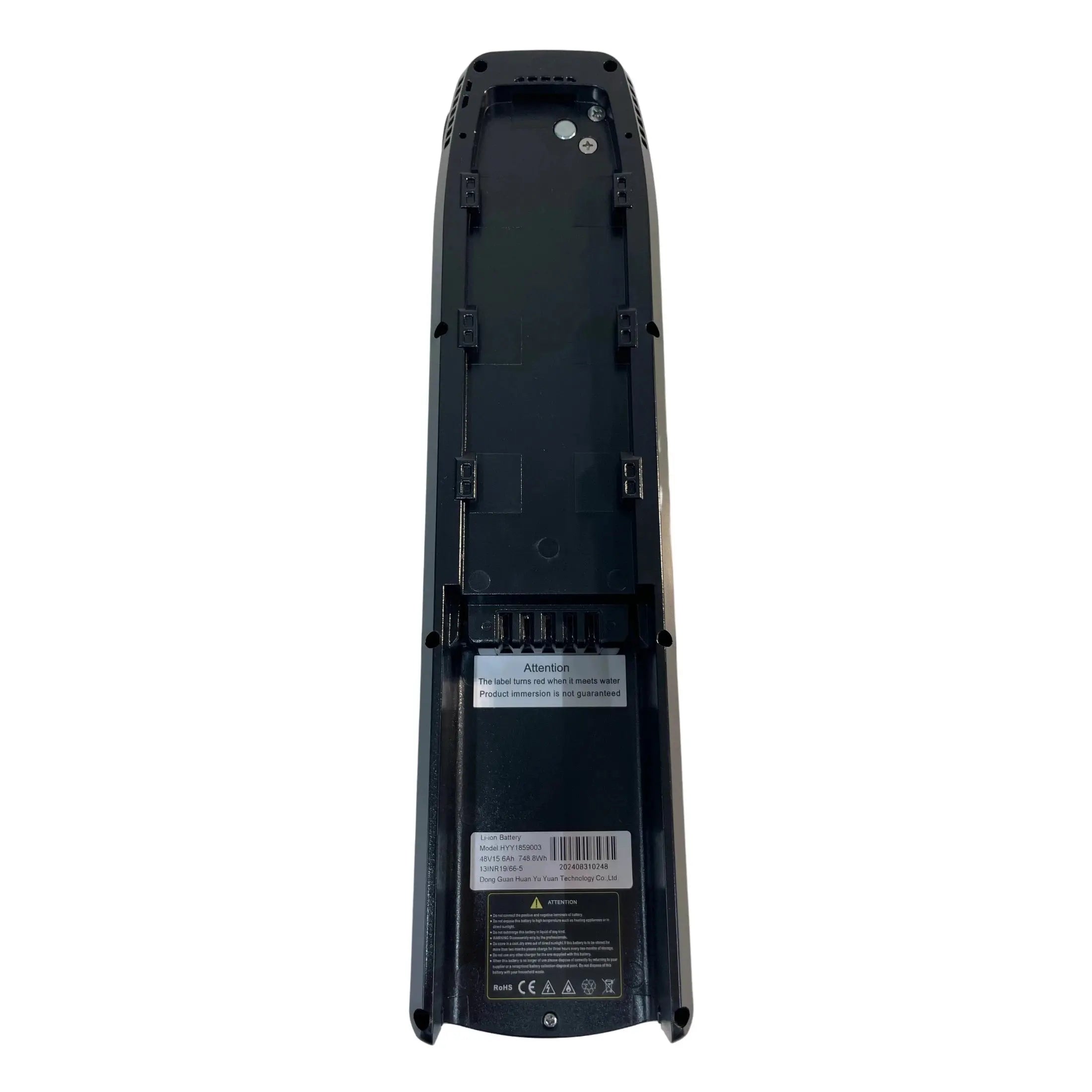 V20 Pro fatbike accu – aansluitingdetail