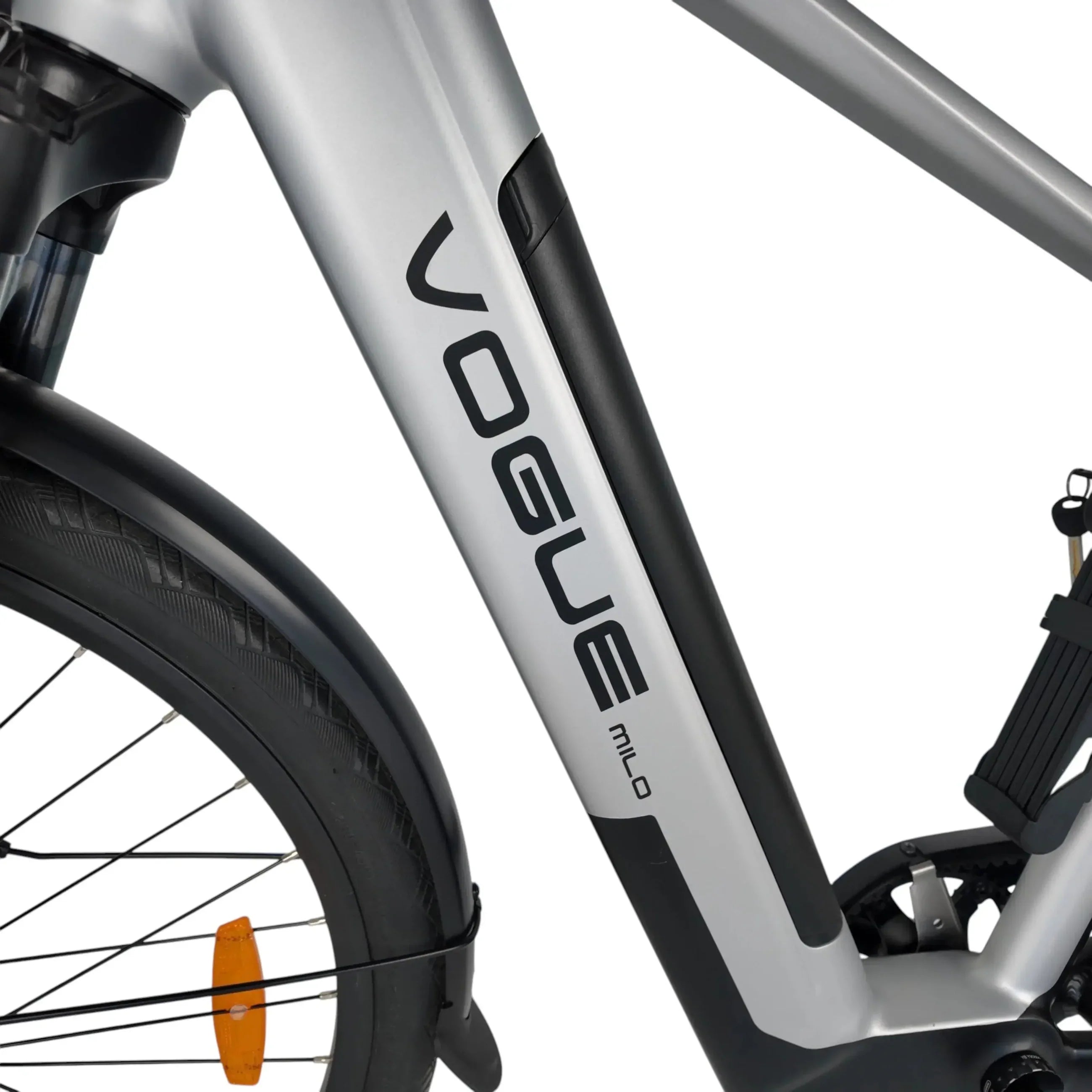 Vogue Milo Man Grijs – Sportieve elektrische herenfiets
