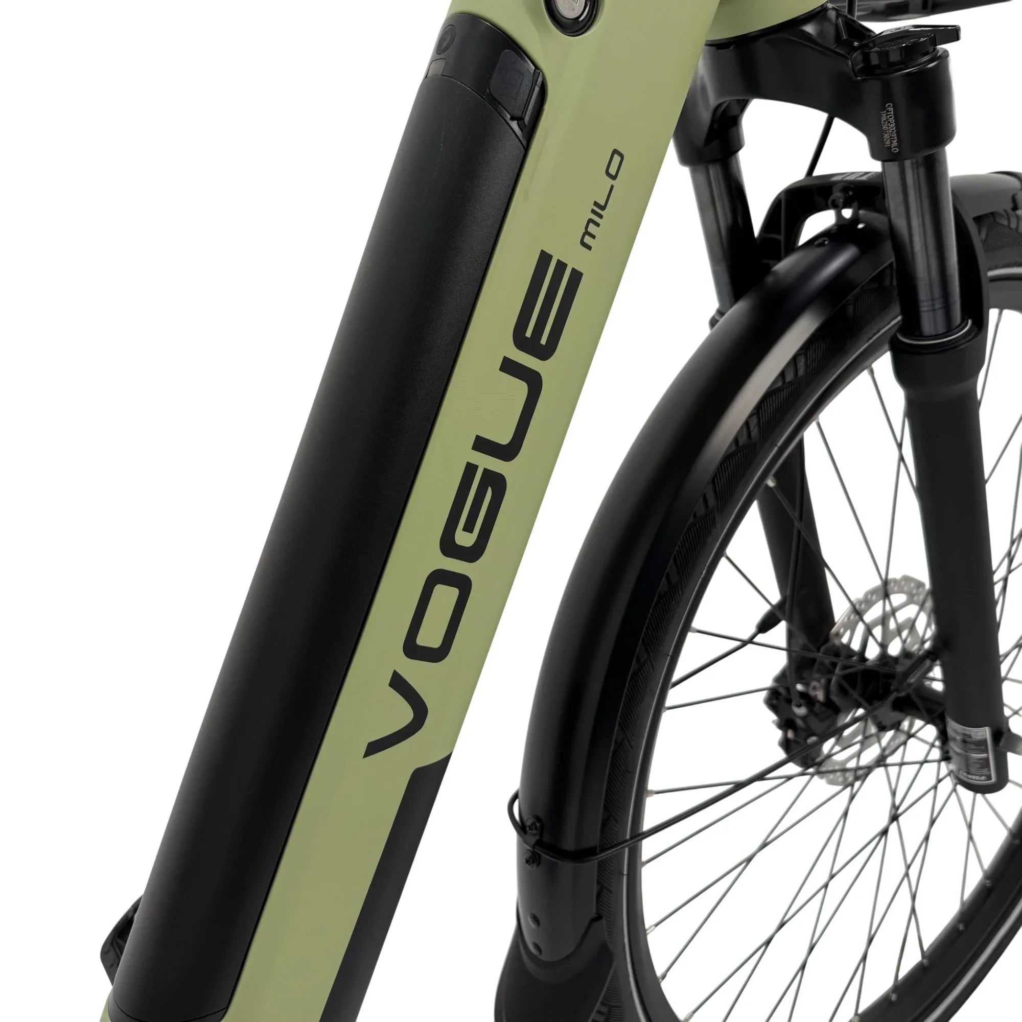 Vogue Milo Groen – Comfortabele elektrische stadsfiets