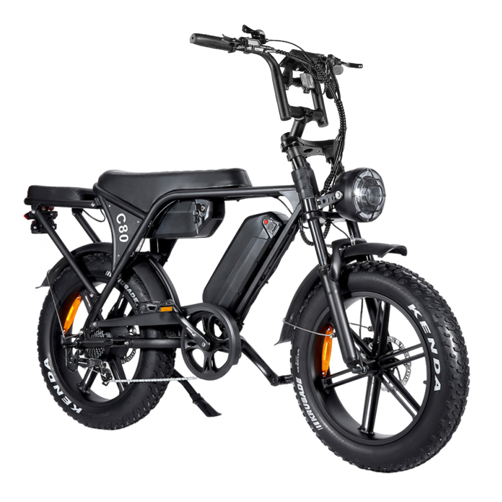 OUXI C80 MAX – Elektrische Fatbike Dubbele Accu | Lange Actieradius E-bike