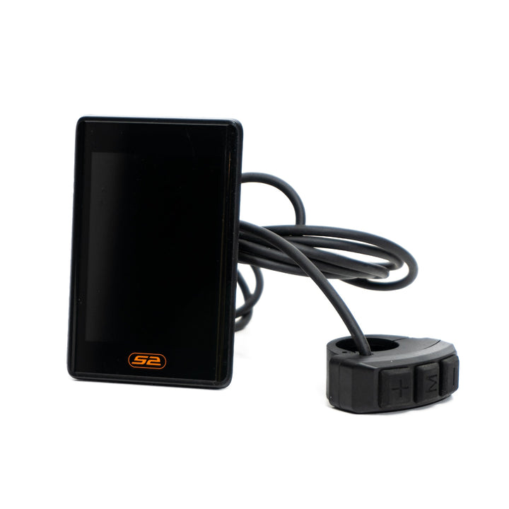 LCD display voor elektrische fatbike – snelheidsmeter en accu-indicator
