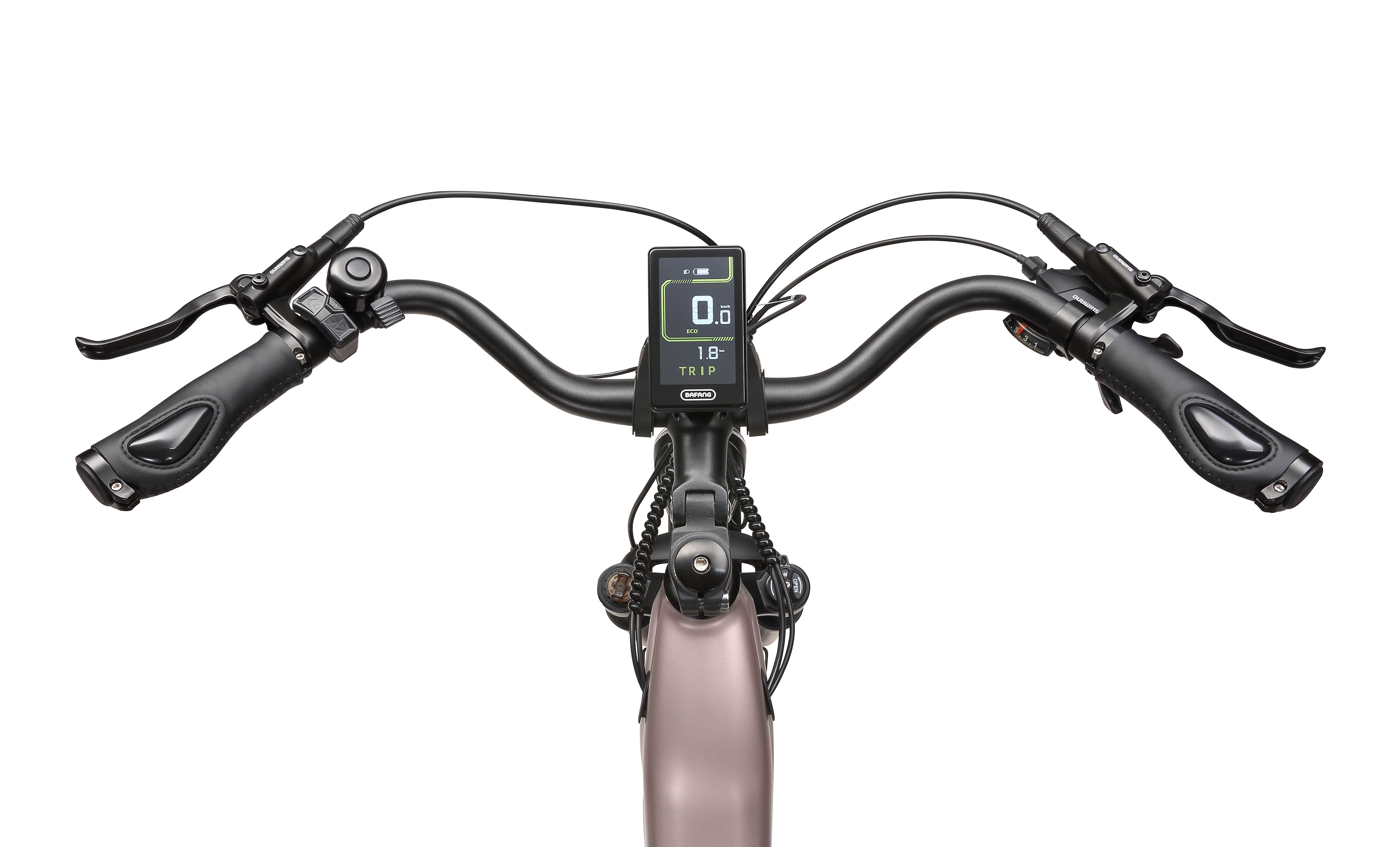 Maxtron Marathon – Elektrische Fiets 25km/u Goud | E-bike met Grote Accu