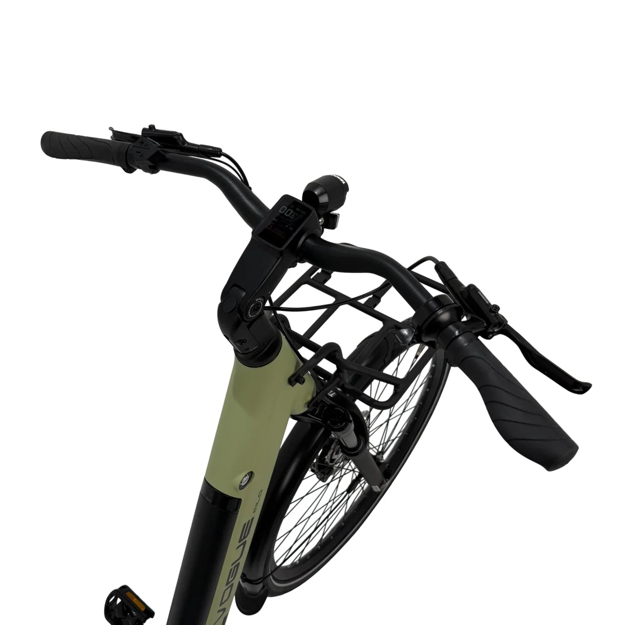 Vogue Milo Groen – Comfortabele elektrische stadsfiets