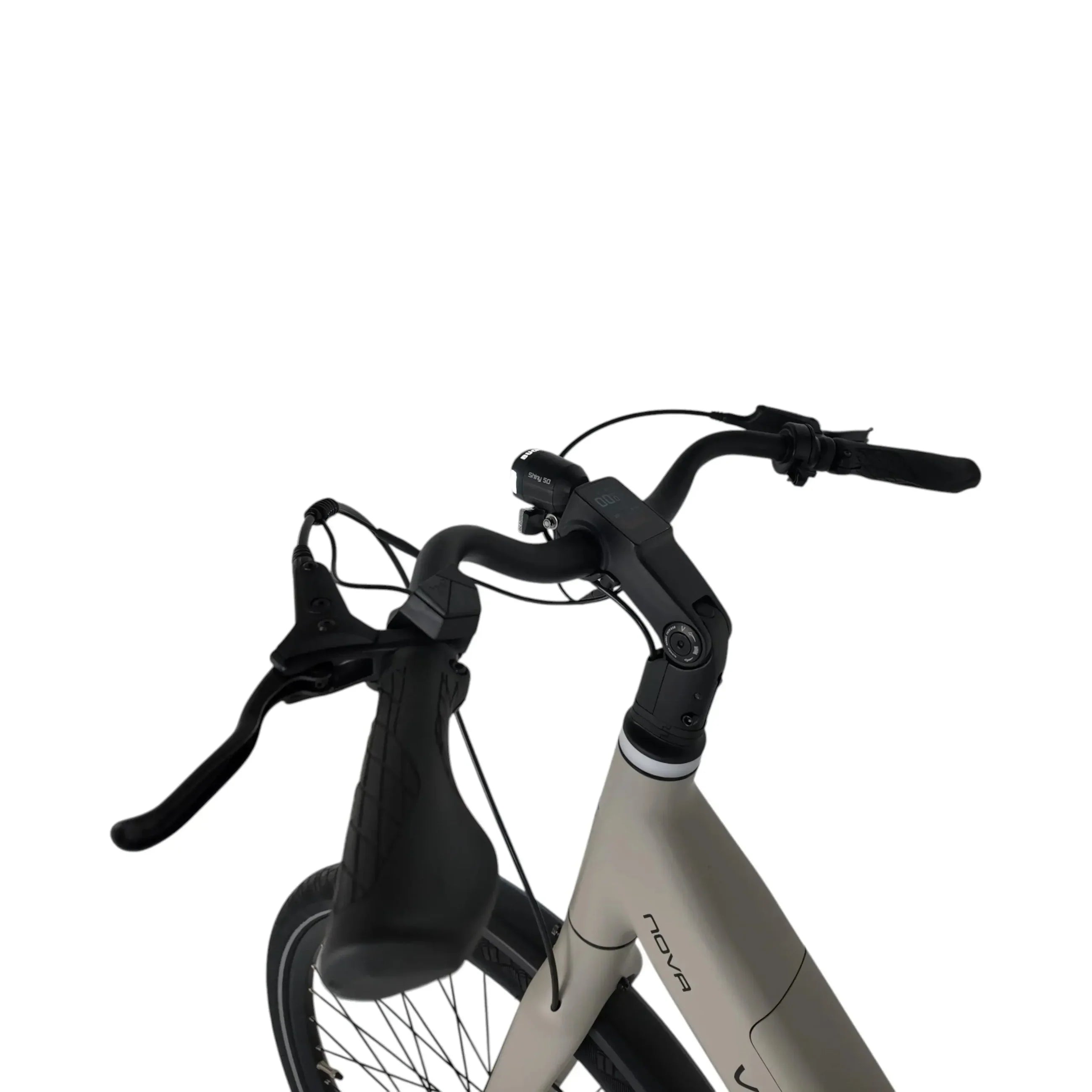 Vogue Nova Fashion Grijs – Automatische e-bike met riemaandrijving