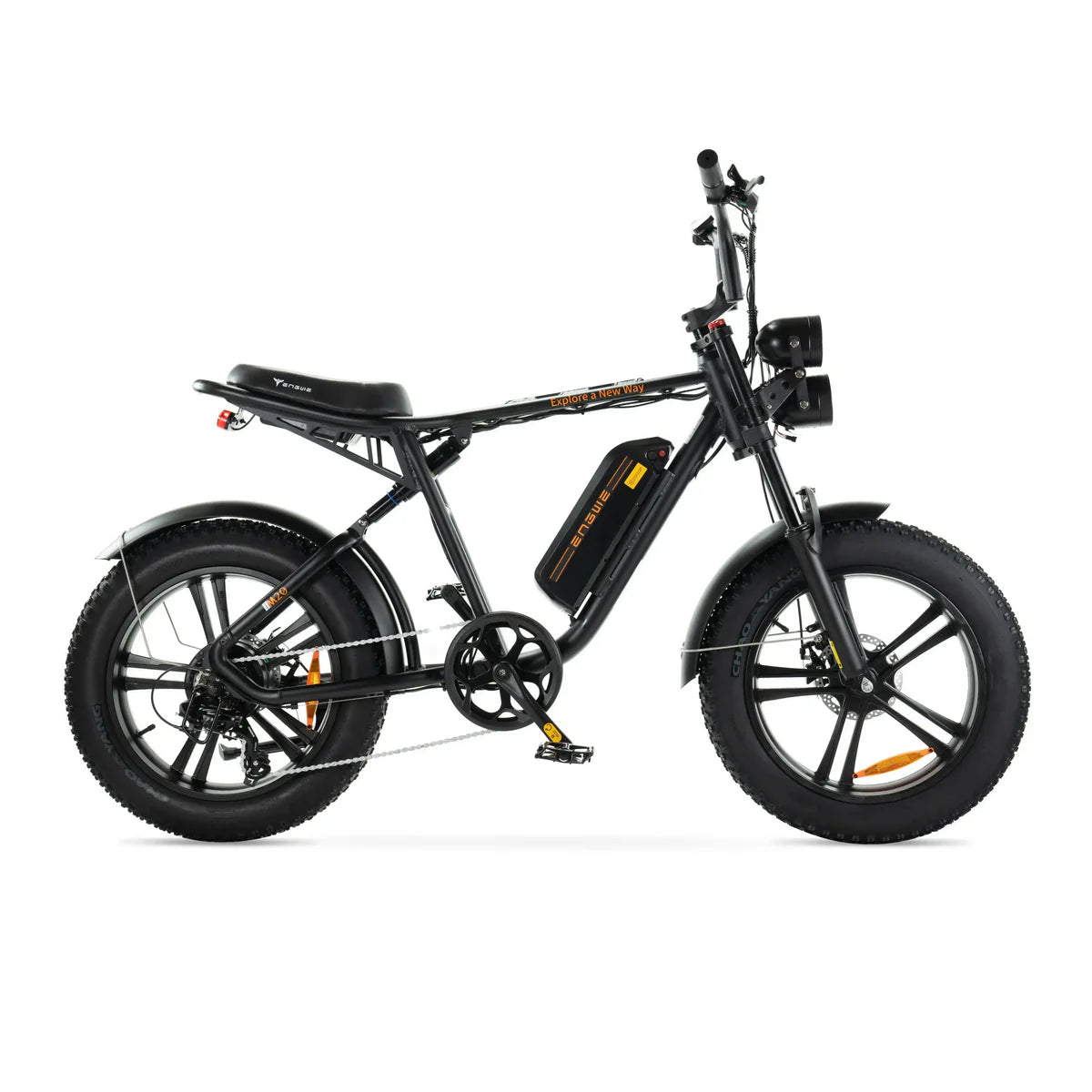 Engwe M20 – Elektrische Fatbike Sportief | Krachtige E-bike Brede Banden