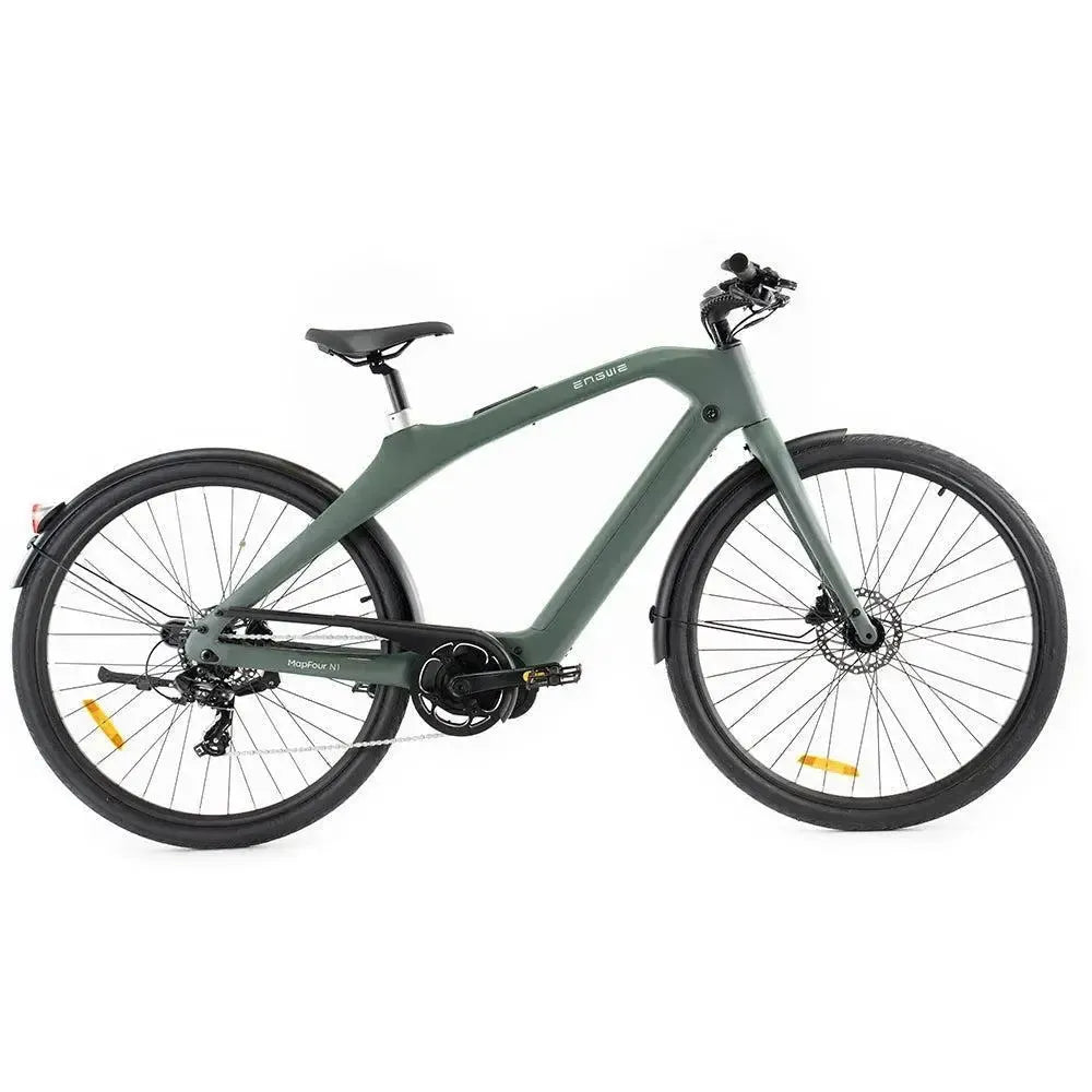 Engwe Mapfour N1 Pro Groen – Elektrische Fatbike | Krachtige E-bike Stad & Buiten