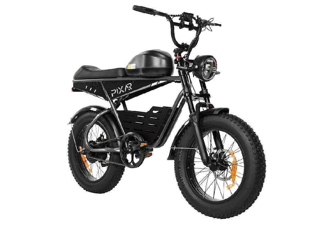 Pixar Super V elektrische fatbike – vooraanzicht