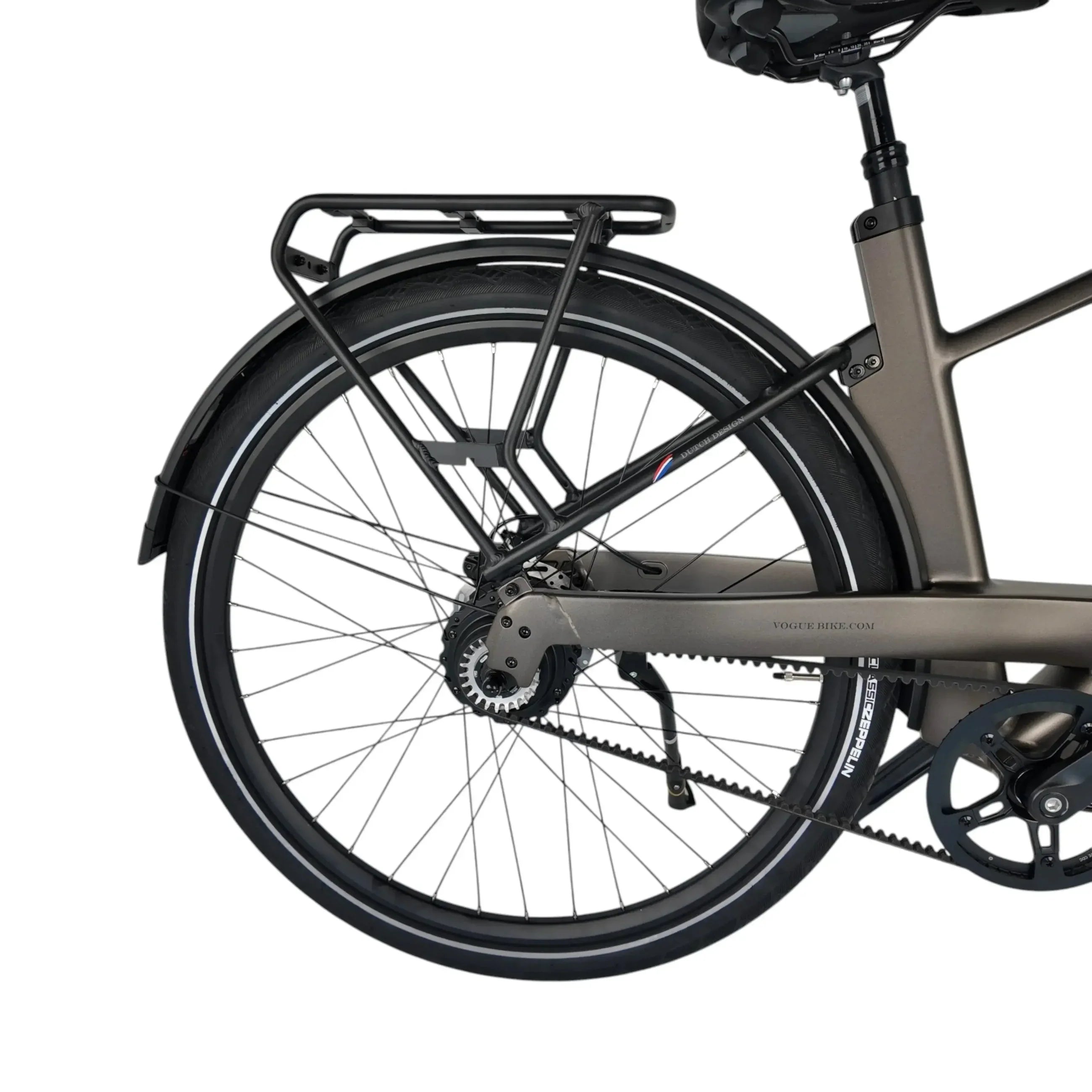 Vogue Nova Man Mat Bruin – E-bike met automatische transmissie
