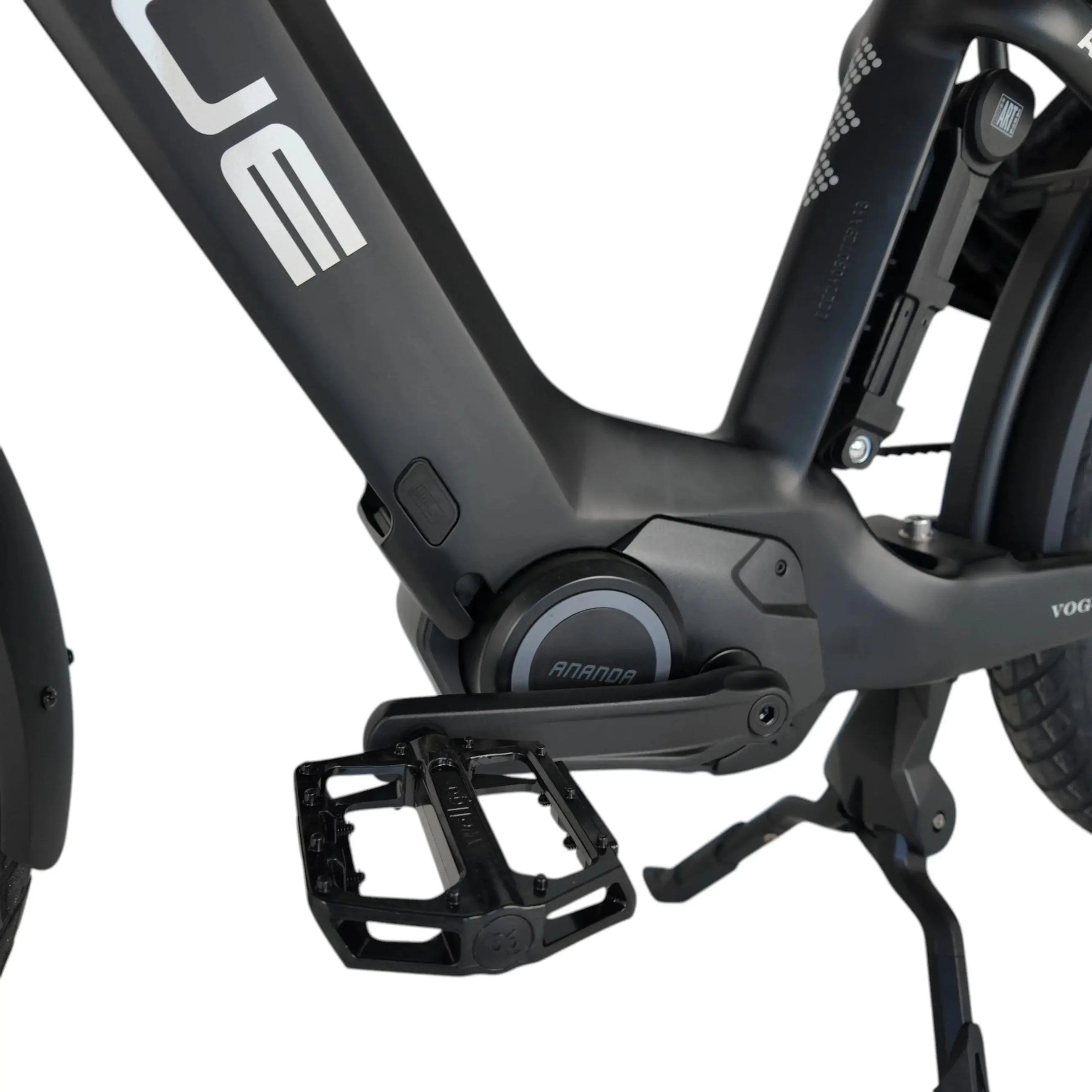 Vogue Avalanche  Zwart– Elektrische Gezinsfiets Lage Instap | Voor 2 Kinderen