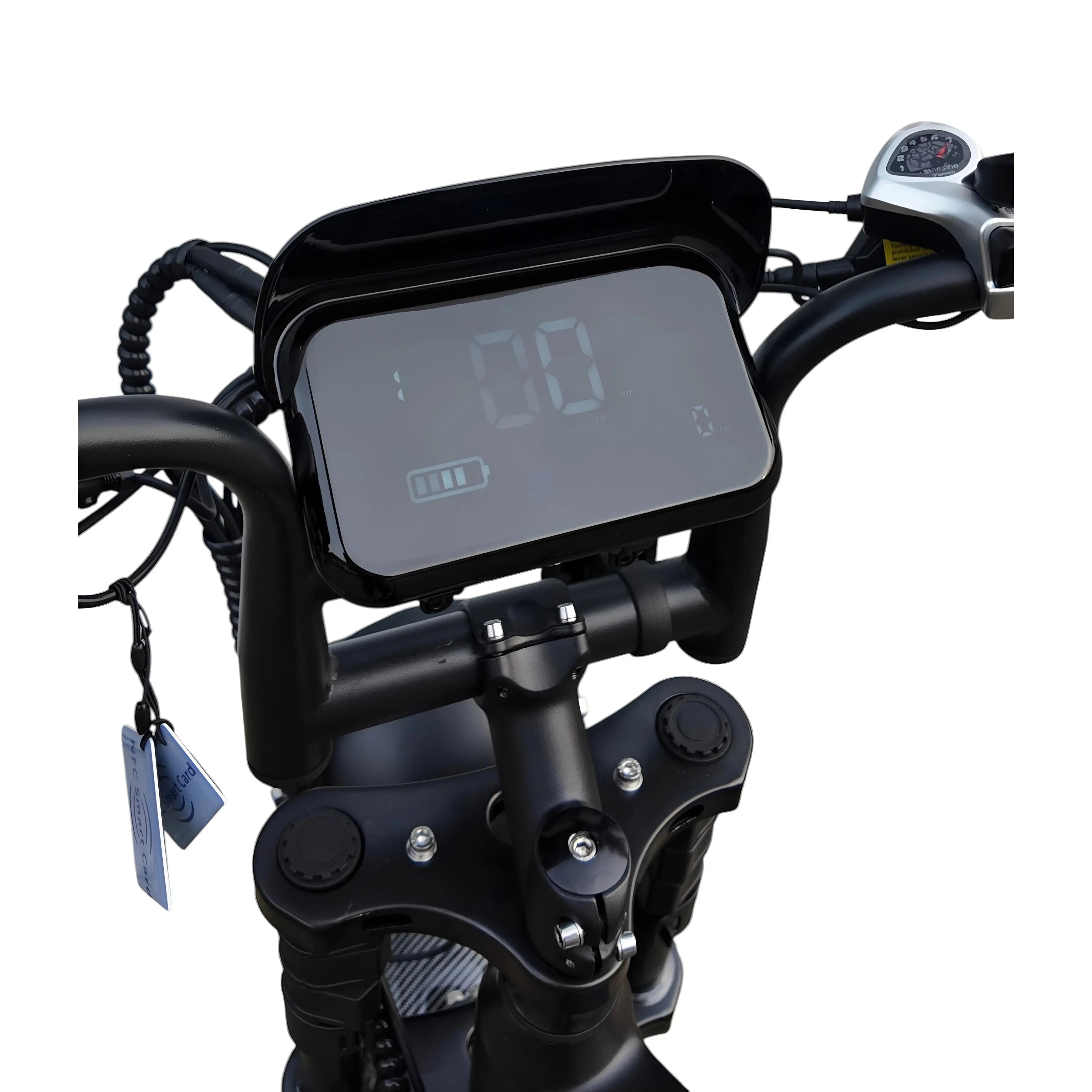 OUXI GT20 elektrische fatbike – detail frame en banden