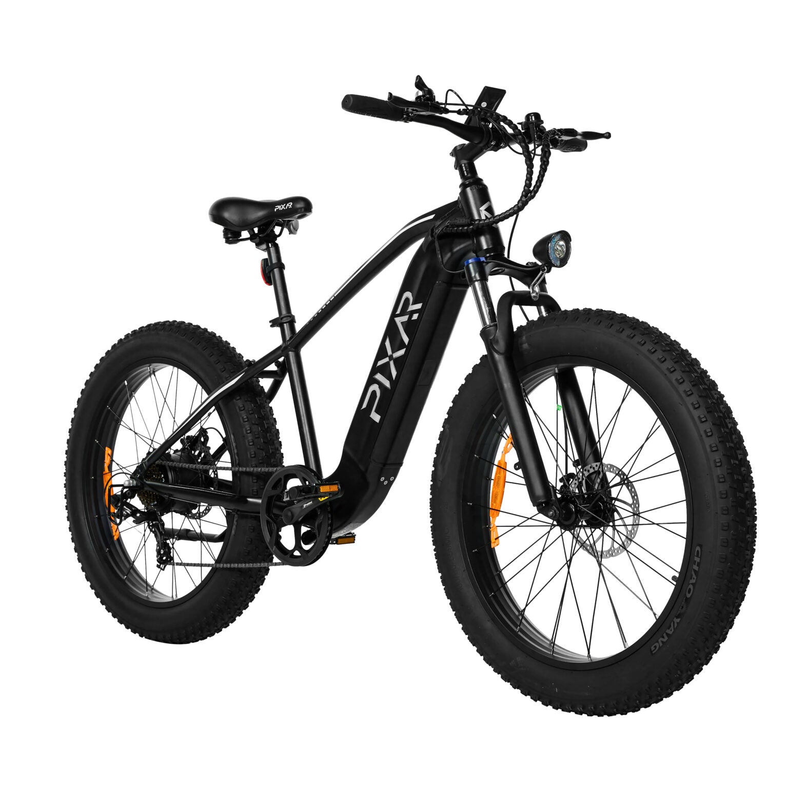 Pixar Space elektrische fatbike – vooraanzicht