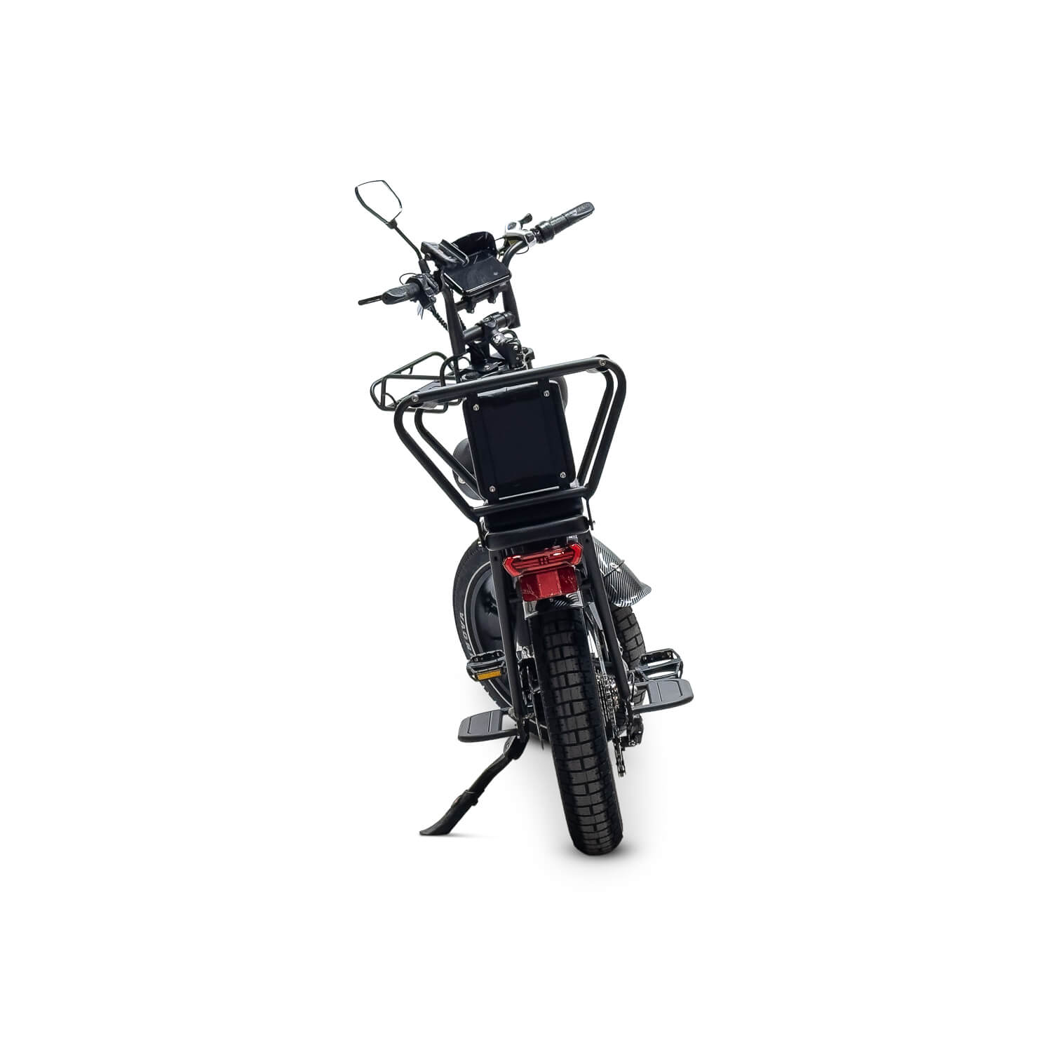 OUXI Q10 – Longtail e-bike met cargo mand