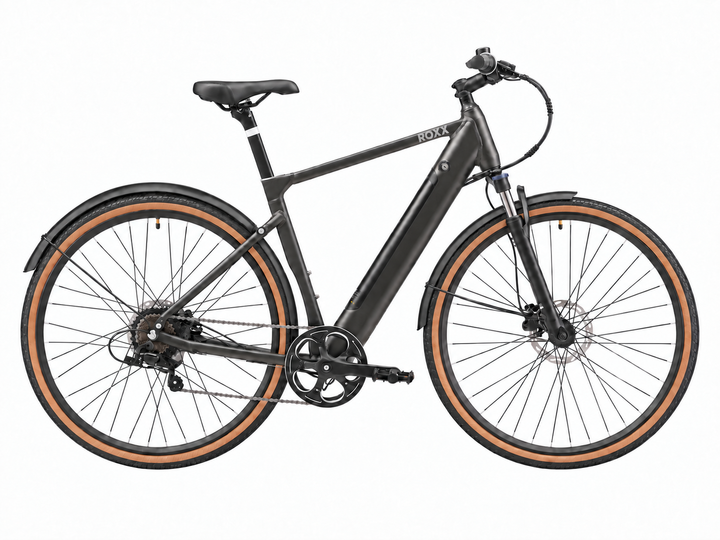 Roxx Gravel Grey - Een comfortabele e-bike voor dagelijks woon-werkverkeer