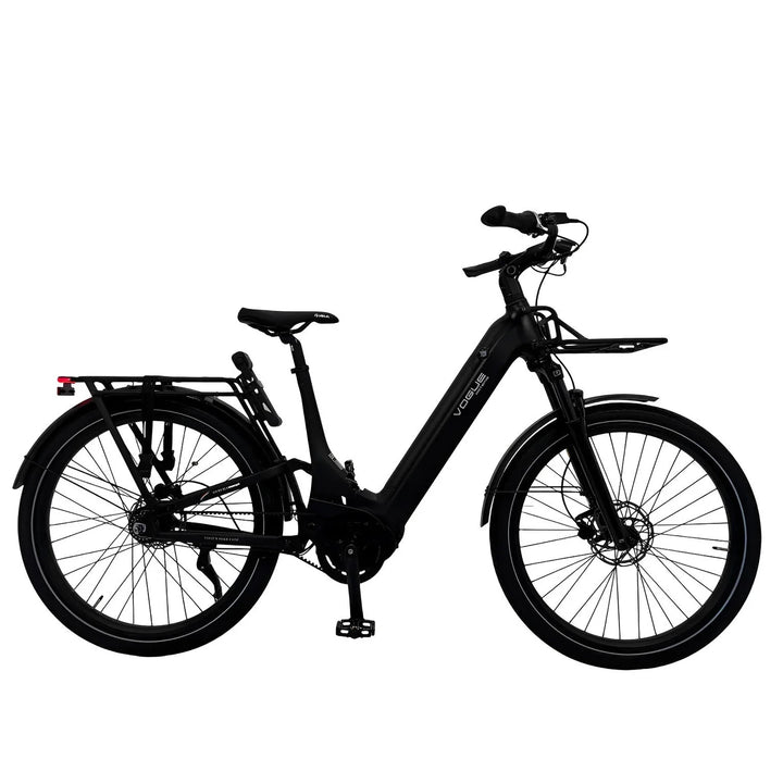 Vogue Artemis Zwart – Elektrische Fiets Middenmotor | Riemaandrijving