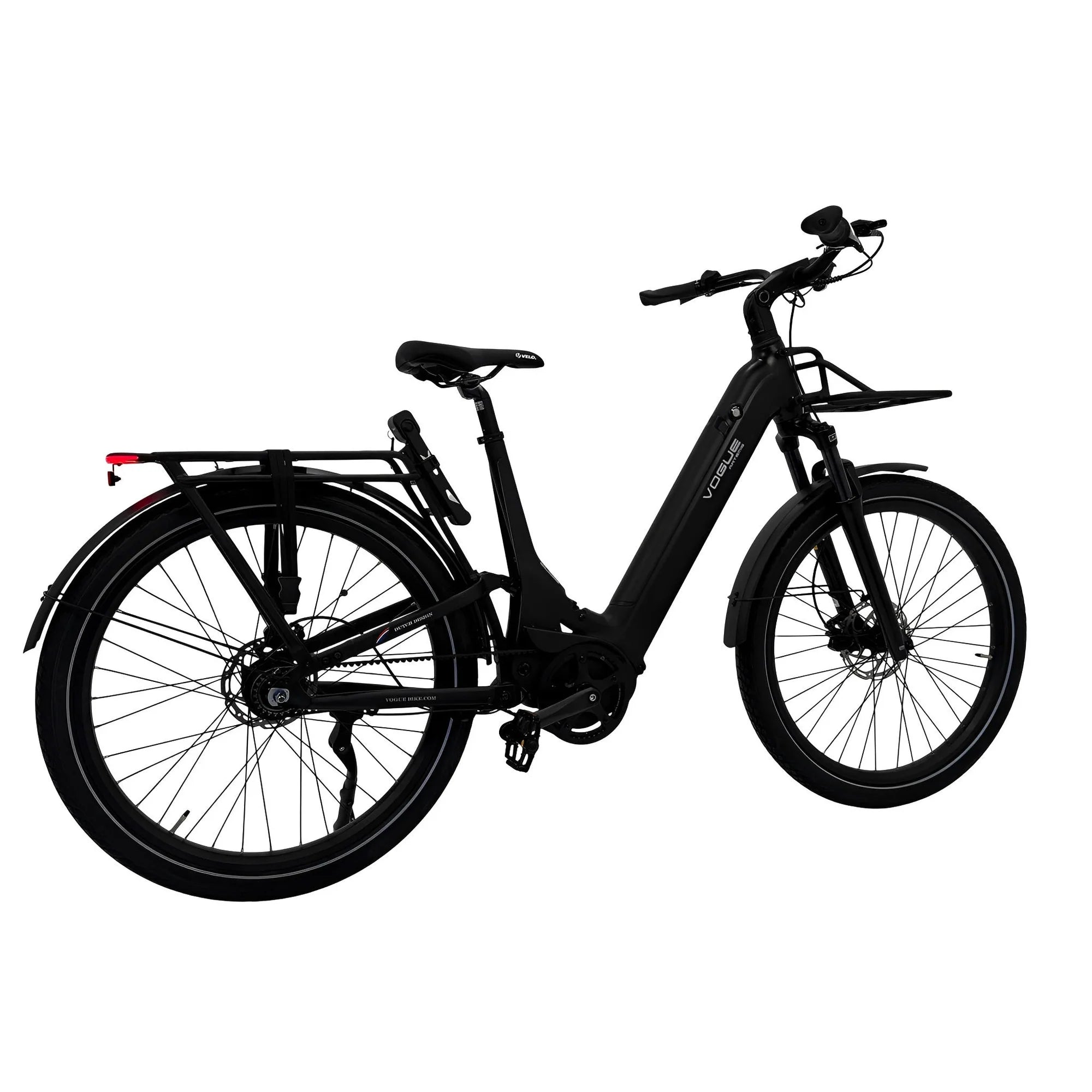 Vogue Artemis Zwart – Elektrische Fiets Middenmotor | Riemaandrijving