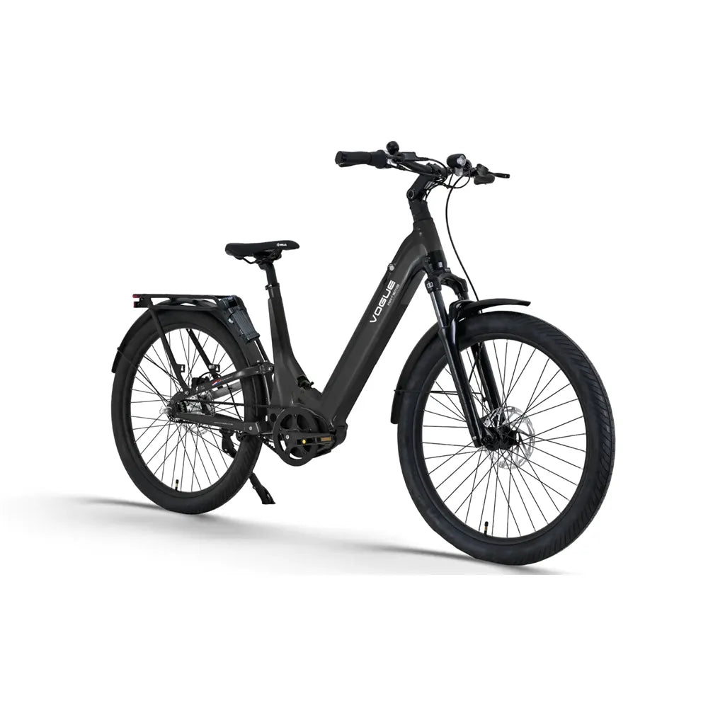 Vogue Artemis Zwart – Elektrische Fiets Middenmotor | Riemaandrijving
