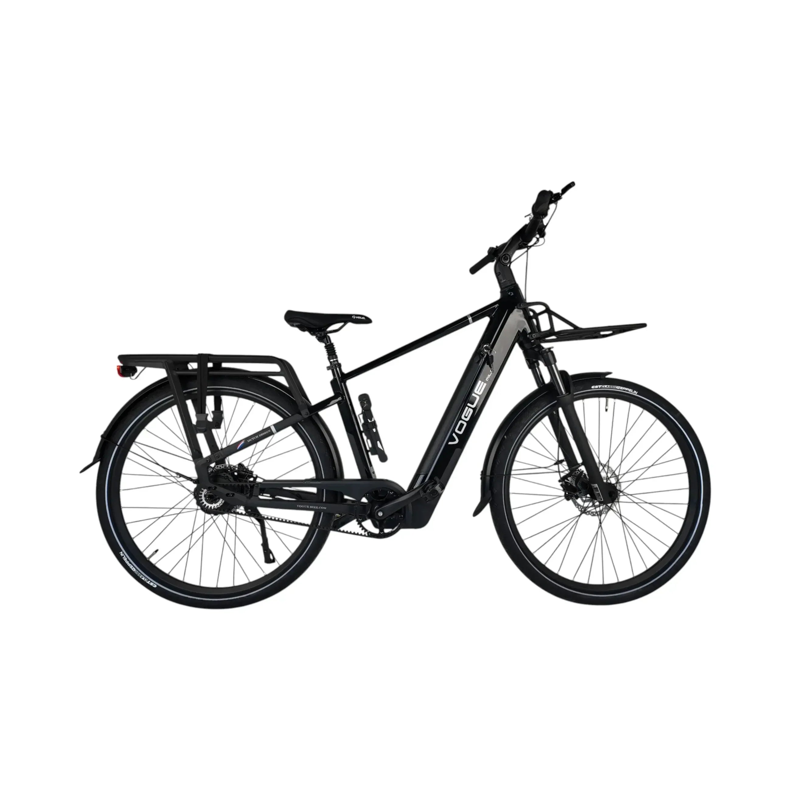 Vogue Milo Man Zwart – Sportieve elektrische herenfiets