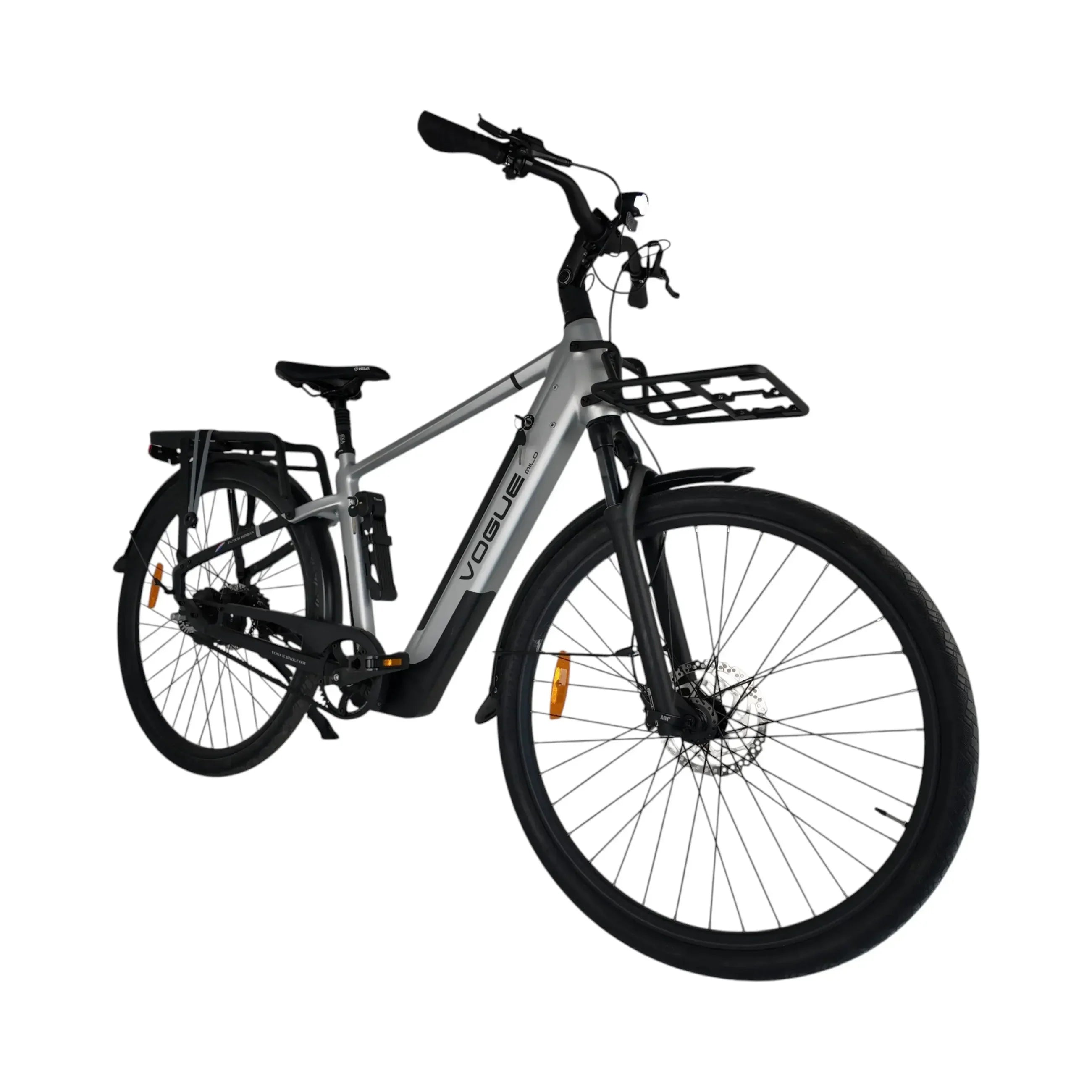 Vogue Milo Man Grijs – Sportieve elektrische herenfiets