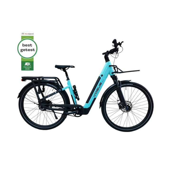 Vogue Milo Blauw – Comfortabele elektrische stadsfiets