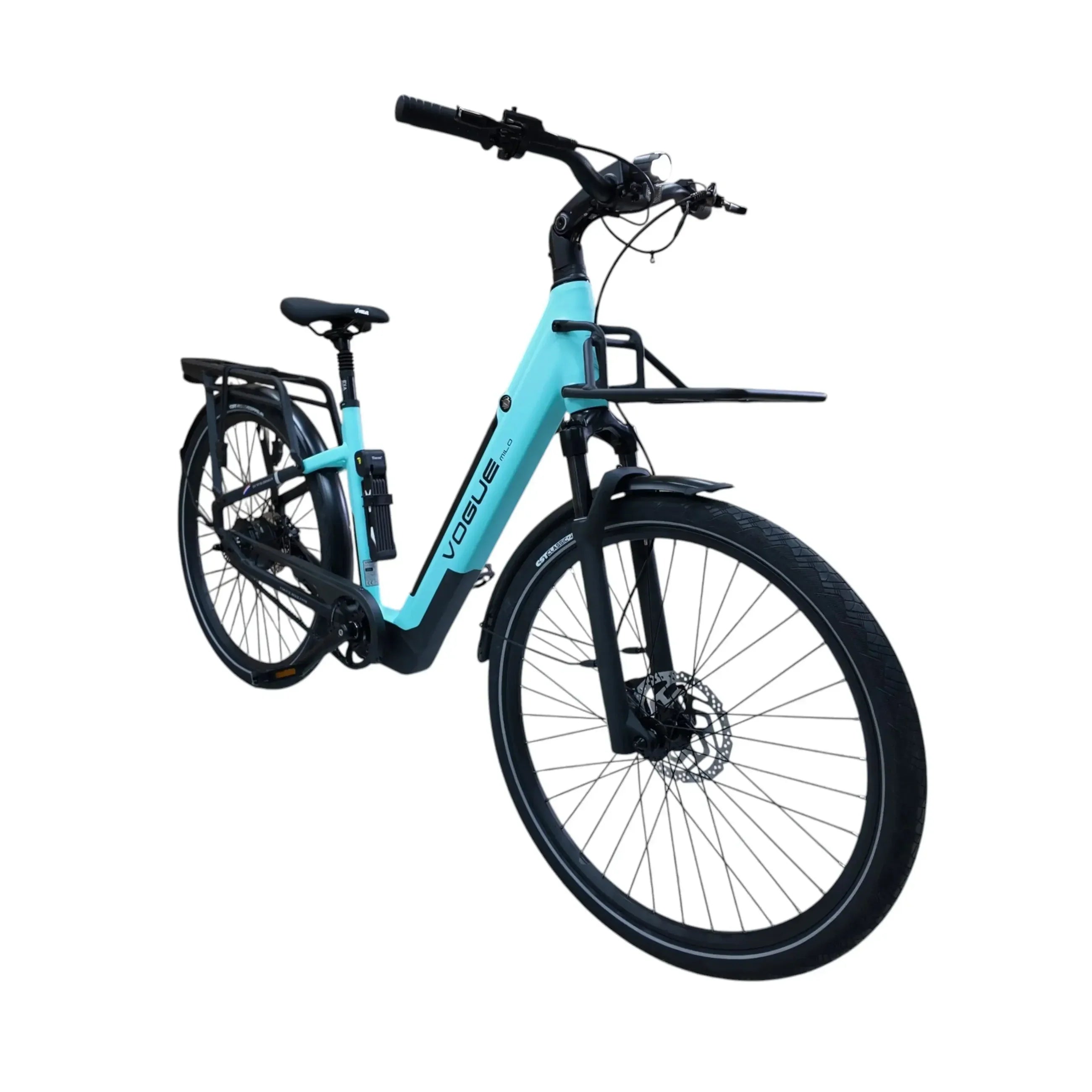 Vogue Milo Blauw – Comfortabele elektrische stadsfiets