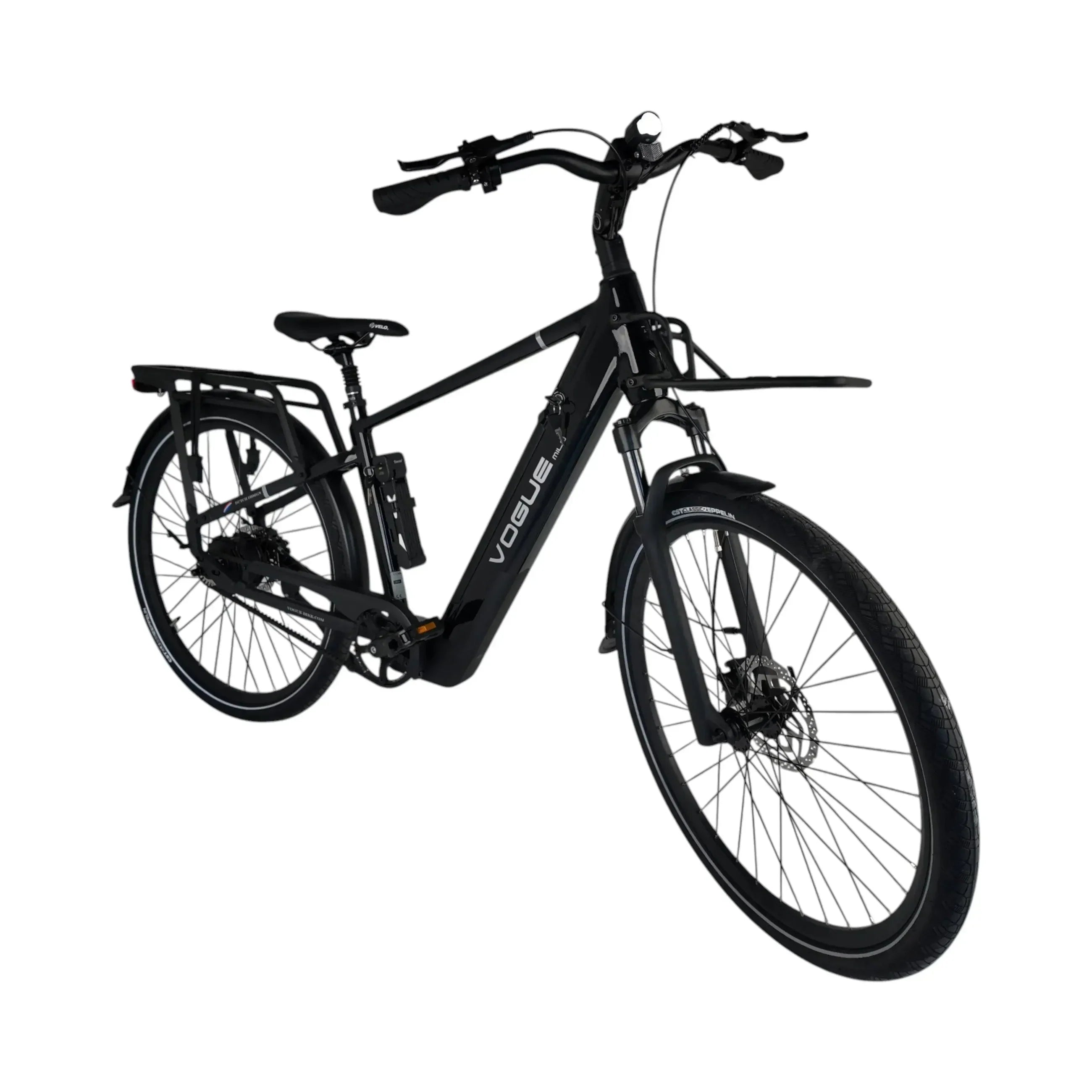 Vogue Milo Man Zwart – Sportieve elektrische herenfiets