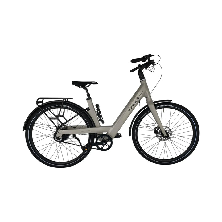 Vogue Nova Fashion Grijs – Automatische e-bike met riemaandrijving