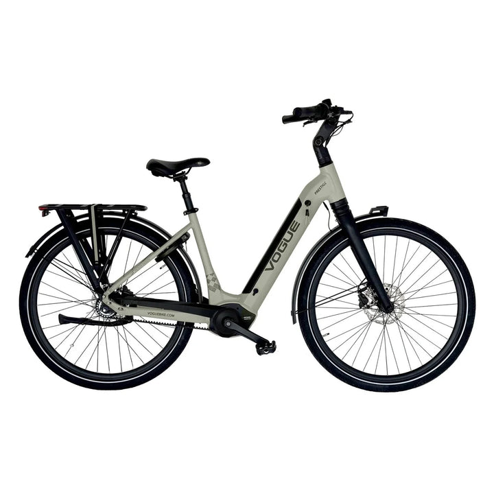 Vogue Prestige Cement Grijs – Elektrische Fiets Lage Instap