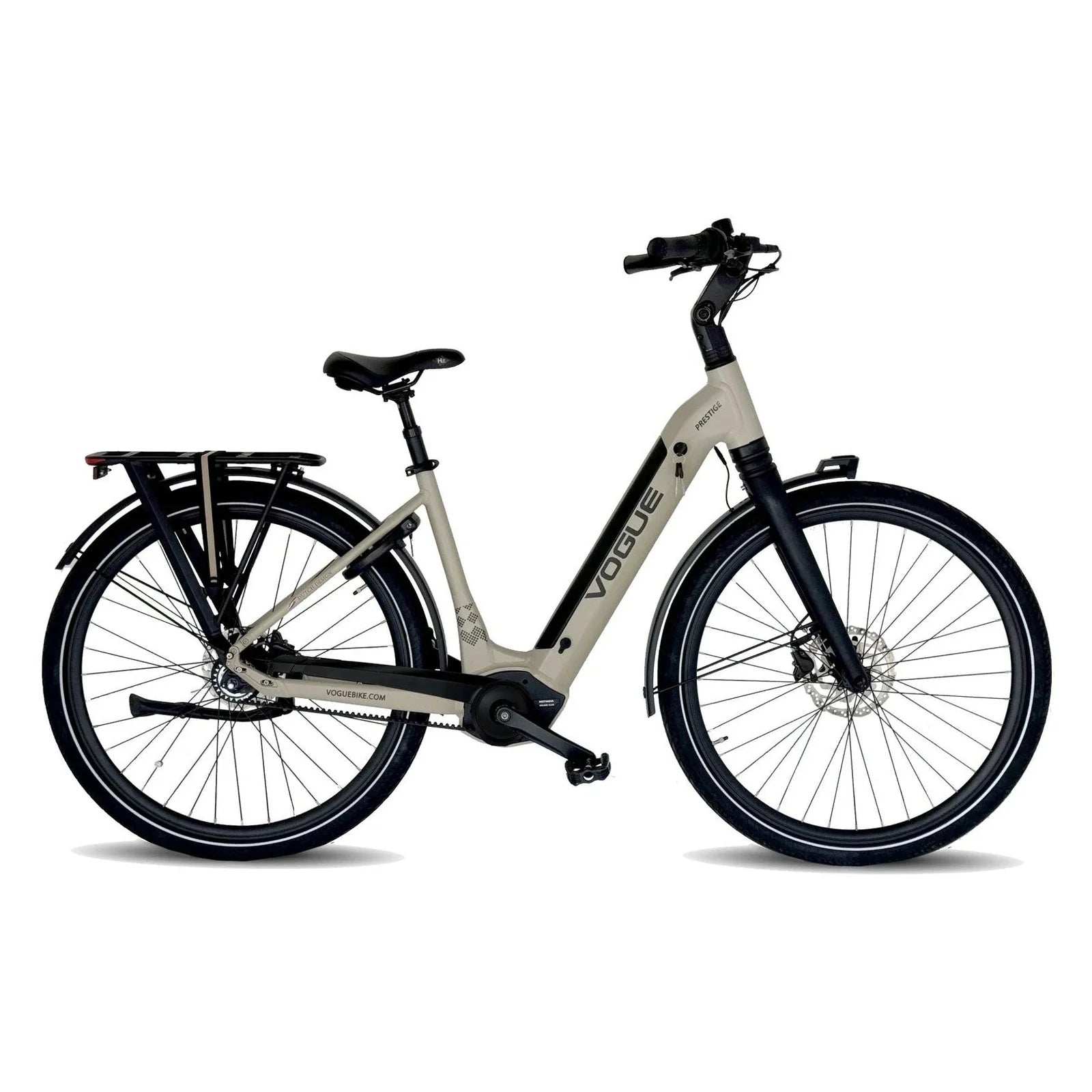Vogue Prestige Grijs – Elektrische Fiets Lage Instap