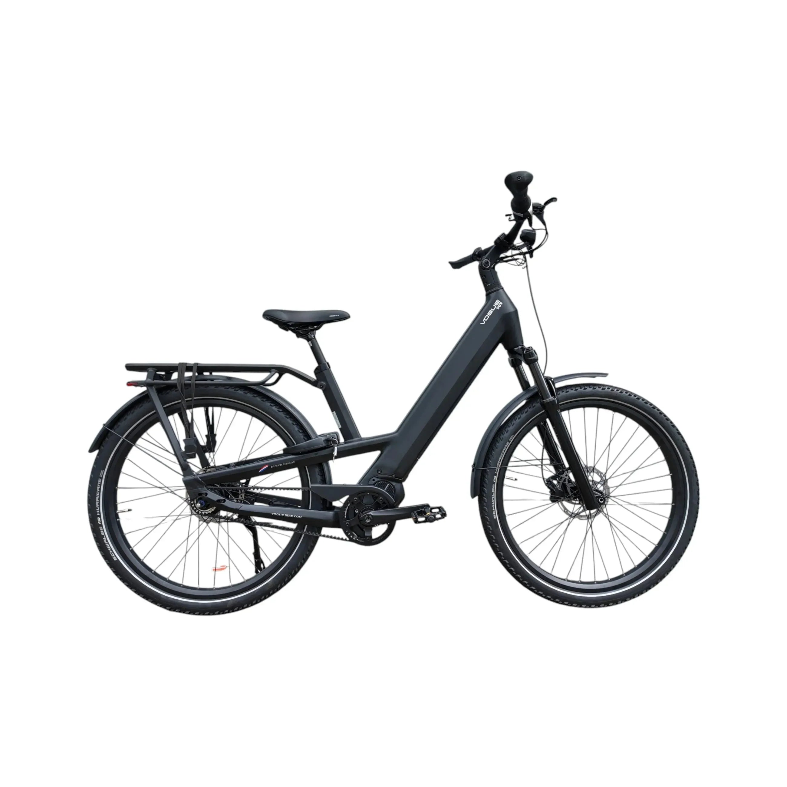 Vogue SUV Zwart – Elektrische Fiets Shimano Middenmotor