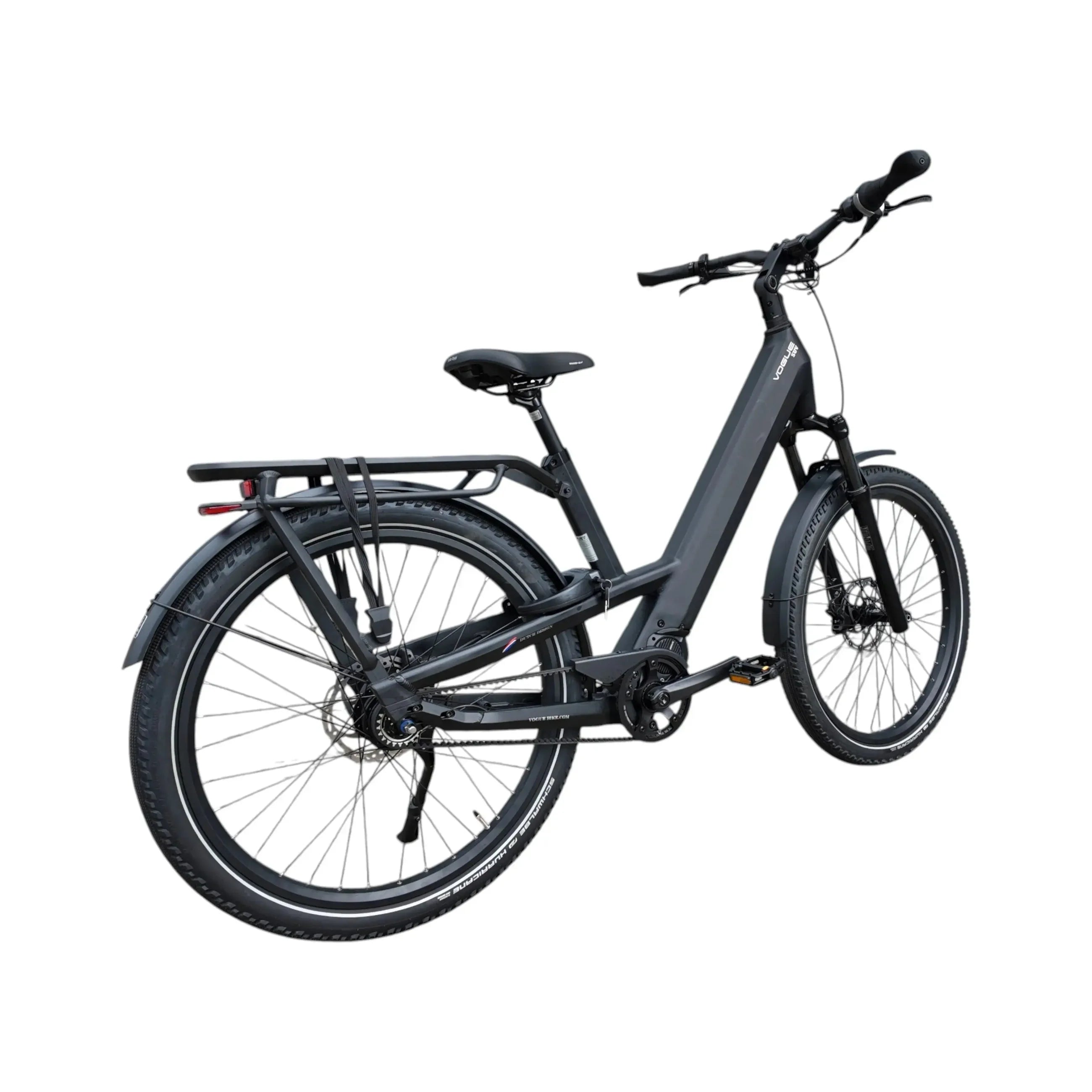 Vogue SUV Zwart – Elektrische Fiets Shimano Middenmotor