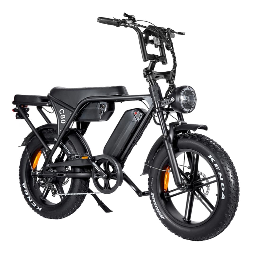 OUXI C80 – Elektrische Fatbike Robuust | E-bike Brede Banden Stabiel & Veelzijdig