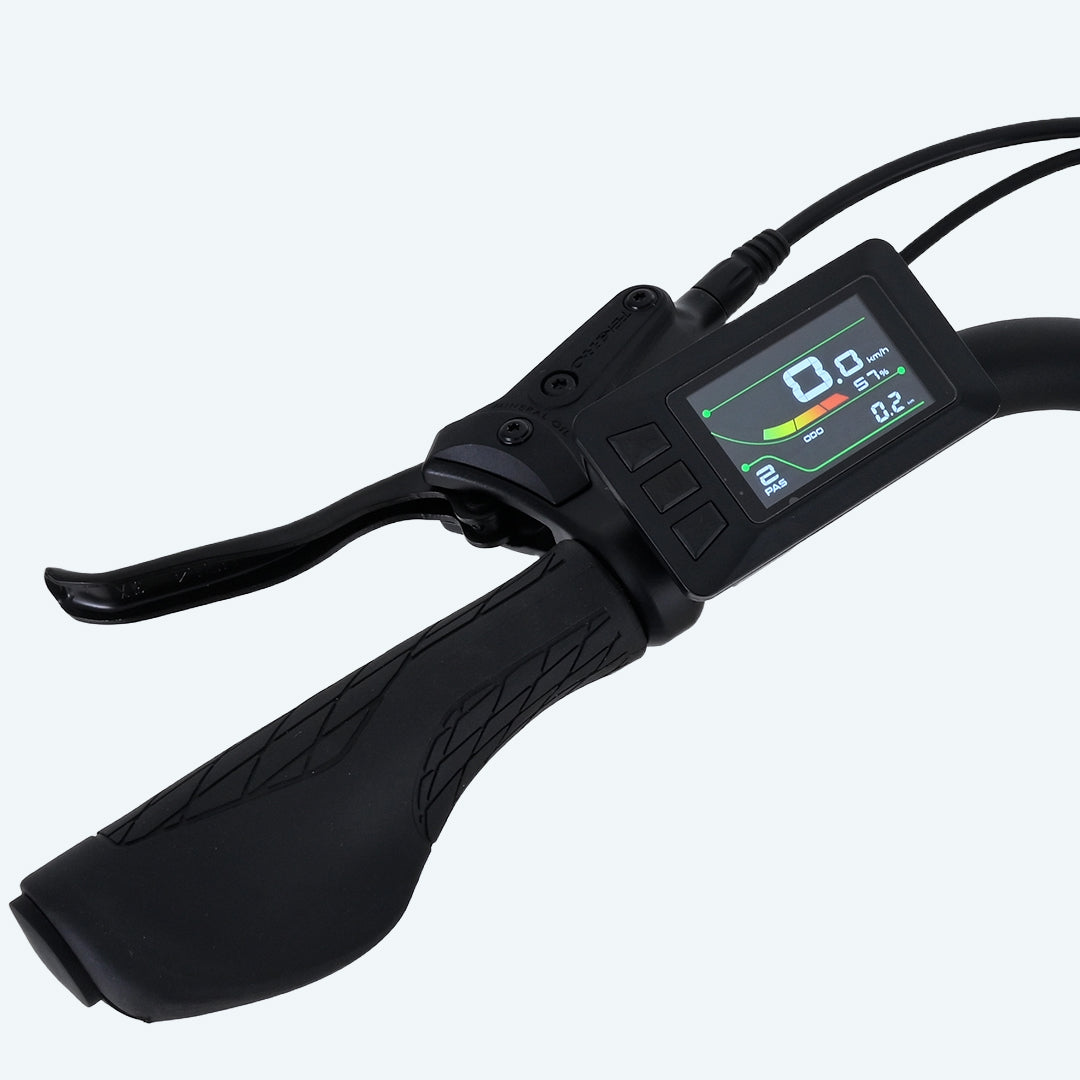 Roxx NEO+ zwart – display detail