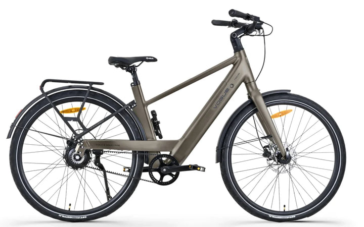Vogue Nova Man Mat Bruin – E-bike met automatische transmissie